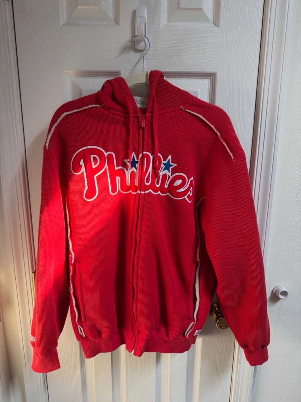 Philadelphia Phillies Red Zip-Up Hoodie
